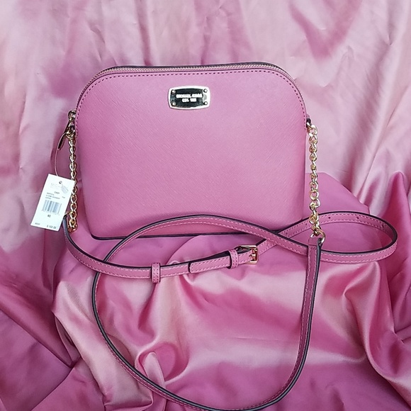 MICHAEL Michael Kors Handbags - Michael Kors LG Dome Crossbody Leather